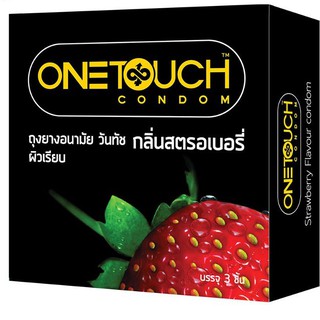 One Touch วันทัช สตอเบอรี่ กล่อง 3 ชิ้น