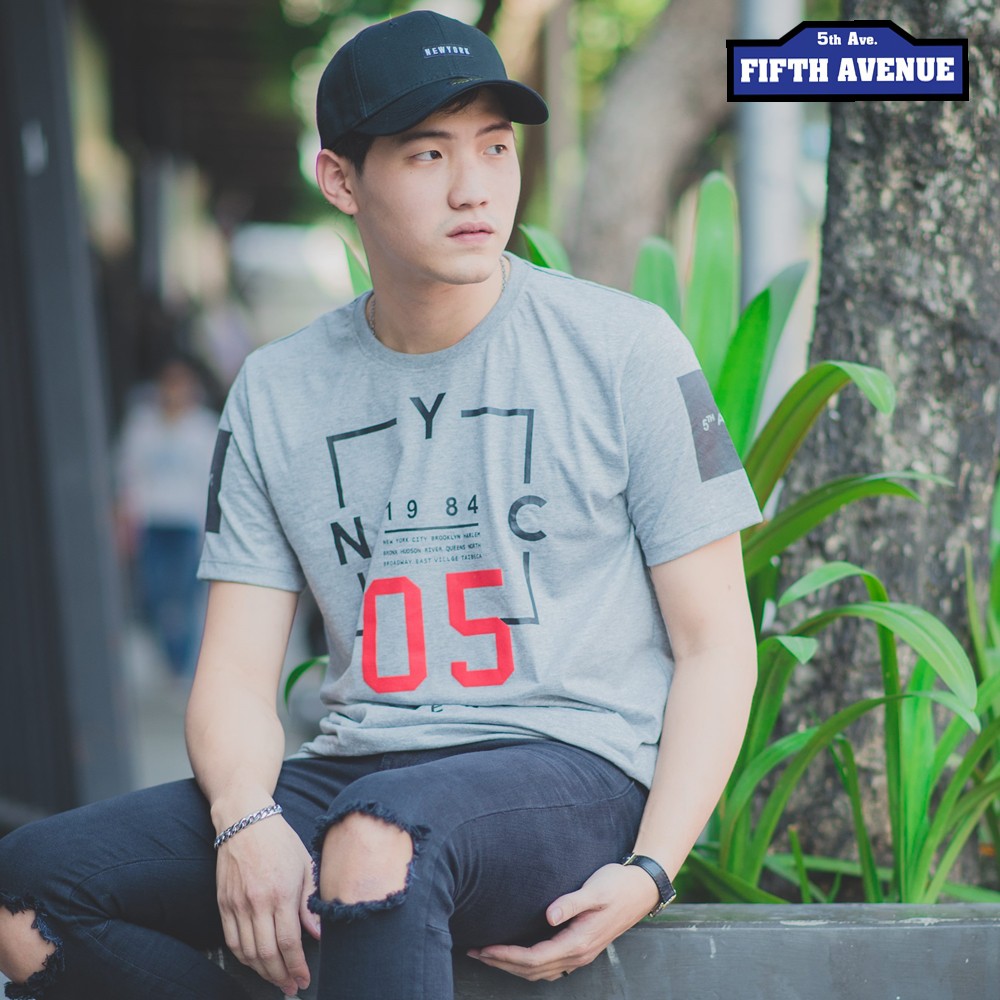 เสื้อยืดขายดี5thave-เสื้อยืดแขนสั้น-รุ่น-out-of-frame-05s-3xl