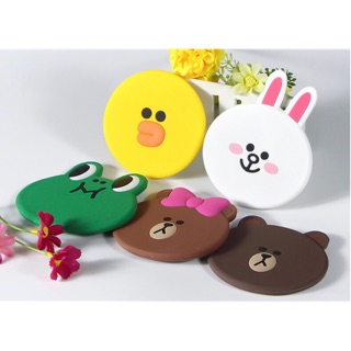 กระจกพกพา LINE FRIENDS & PEPPA PIG