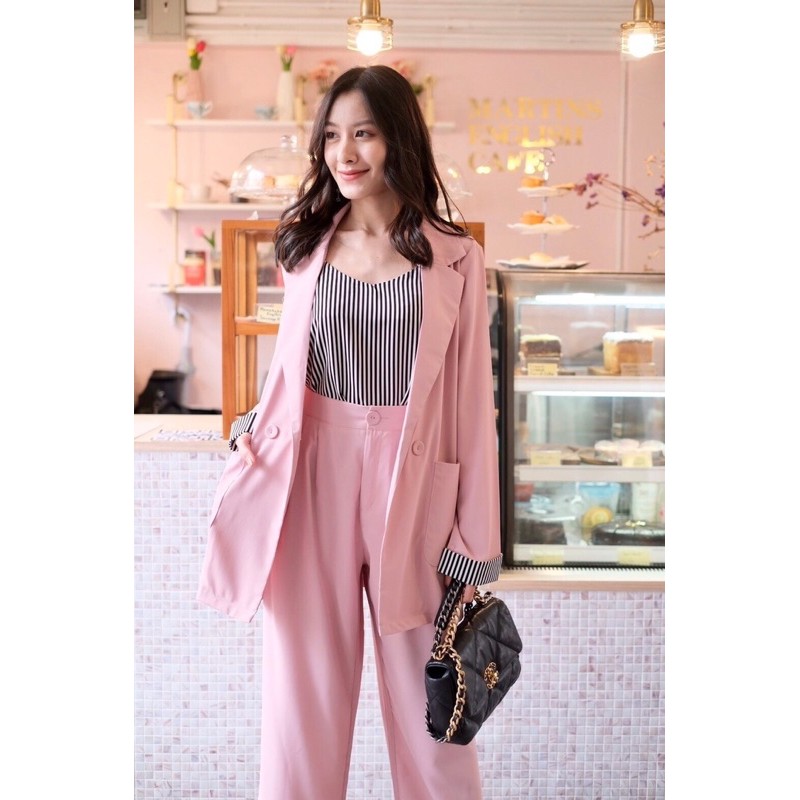 ชุดเซ็ท-3ชิ้น-สไตล์เกาหลี-ผ้าใส่สบาย-ผ้าดีมากคะ