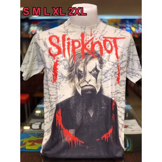 เสื้อวงร็อค👕Slipknot.ผ้าคัตตอน 100% คอฟิต‼️ทรงสวย‼️ผ้าบาง‼️สกรีนเต็ม‼️