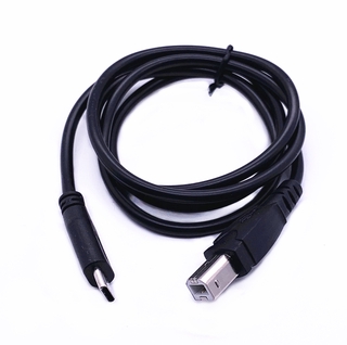 สายเคเบิล USB 2.0 Type C ตัวผู้ เป็น Type B ความเร็วสูง สําหรับเครื่องพิมพ์สแกนเนอร์ Epson XP225 XP245 XP425