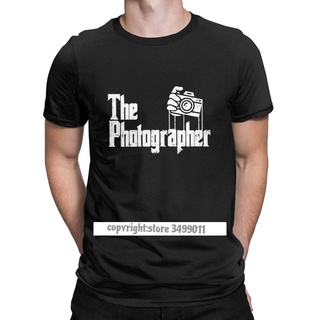 เสื้อยืด ผ้าฝ้าย พิมพ์ลาย The Photographer สไตล์ฮิปสเตอร์ พรีเมี่ยม สําหรับผู้ชาย เหมาะกับการถ่ายภาพ ปีใหม เสื้อวินเทจผญ