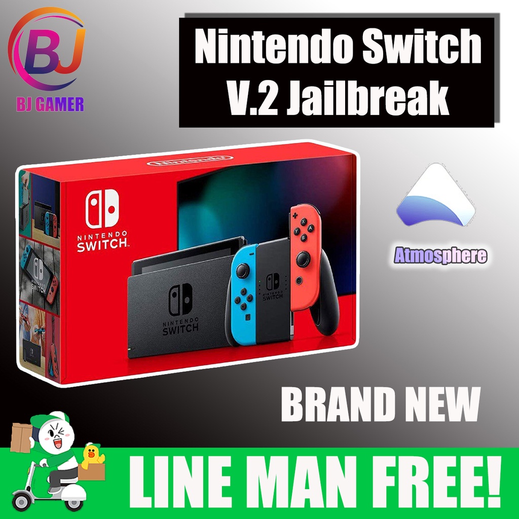 Nintendo Switch Jailbreak มือ 1 และ 2 แปลงระบบ SX/Atmosphere Shopee Thailand