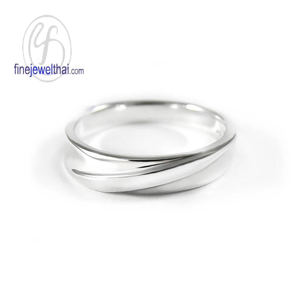 finejewelthai-แหวนเกลี้ยง-แหวนคู่-แหวนเงินแท้-แหวนแต่งงาน-couple-silver-ring-gift-set97