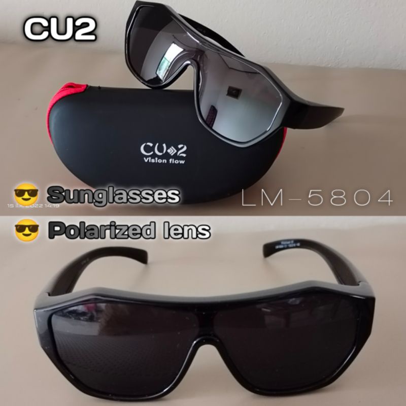 cu2-lm5804-แว่นครอบกันแดด-แว่นตากันแดดครอบ-เลนส์polarized-แว่นครอบ-แว่นตาครอบแว่นสายตา