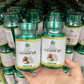 ภาพขนาดย่อของภาพหน้าปกสินค้าน้ำมันมะพร้าว เมอเมด Coconut oil by Mermaid (กป.เขียว) จากร้าน number_skin บน Shopee