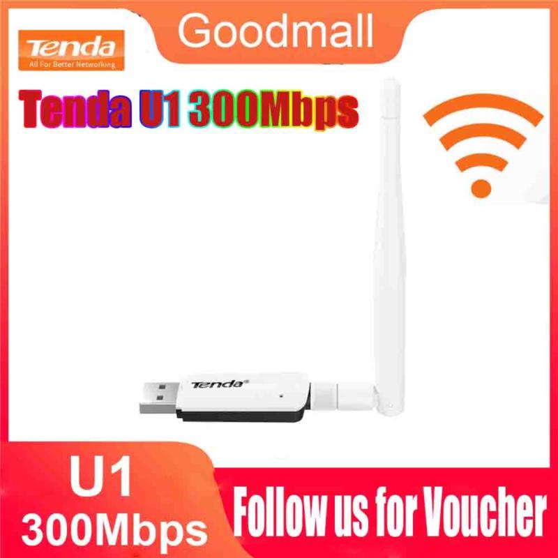 tenda-u1-300mbps-wireless-usb-อะแดปเตอร์-wifi-utral-fast-external-wireless-ตัวรับสัญญาณ