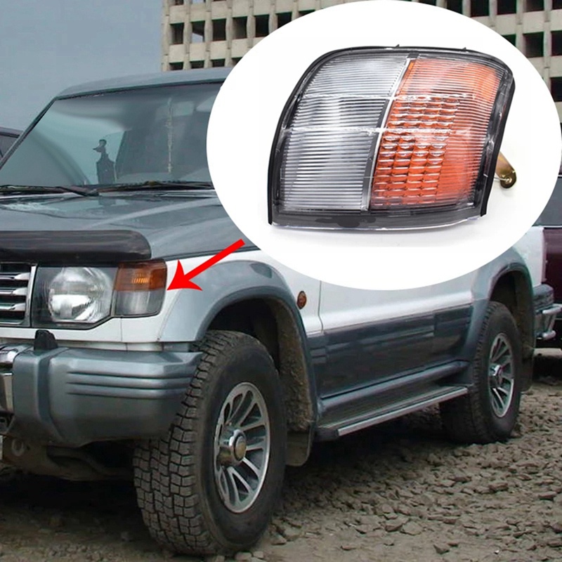 mr124957-mr124958-ไฟสัญญาณเลี้ยวติดมุมหน้ารถยนต์-สําหรับ-mitsubishi-pajero-montero-1993-1994-1995-1996