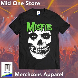 M48 / เสื้อยืด พิมพ์ลาย BAND MISFITS TAG MERCHCONS SIZE Outdoor / T-Shirt Music DISTRO