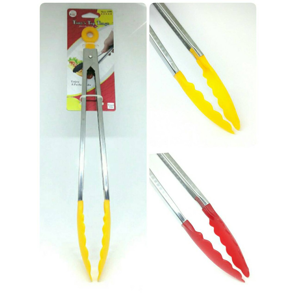 ที่หนีบที่คีบ-หัวซิลิโคน-คละแบบและสี-ขนาด-5x30x6cm-clamps-tongs-silicone-heads-assorted-designs-and-colors