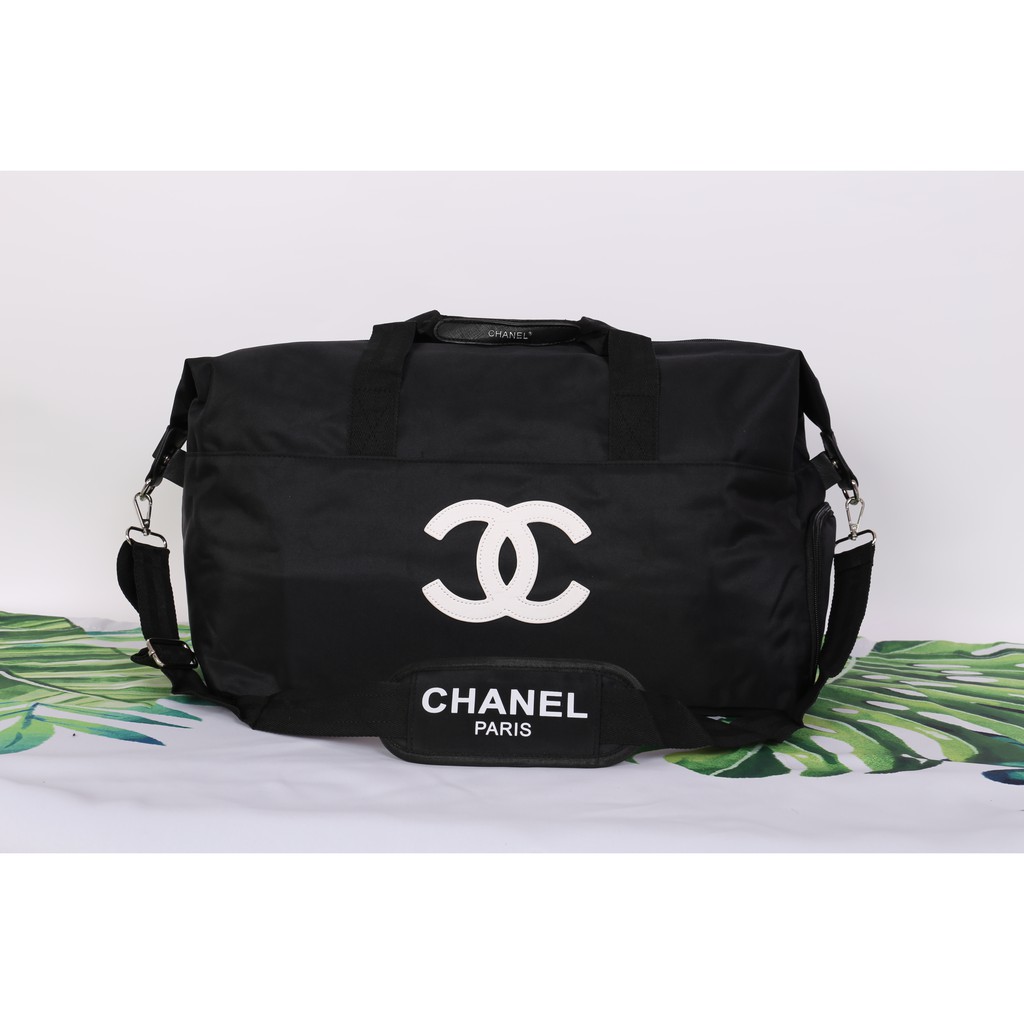 Chanel Authentic VIP Gift Bag Duffle Gym Travel Shopee Thailand