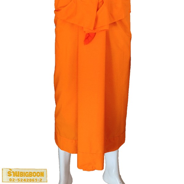 สบงผ้าทองบิ๊กบุญ-ผ้าสิงคิวรรณ-สบงผ้าสีส้ม-สบงผ้าราช-bigboon-อย่างดี-เย็บตะเข็บคู่