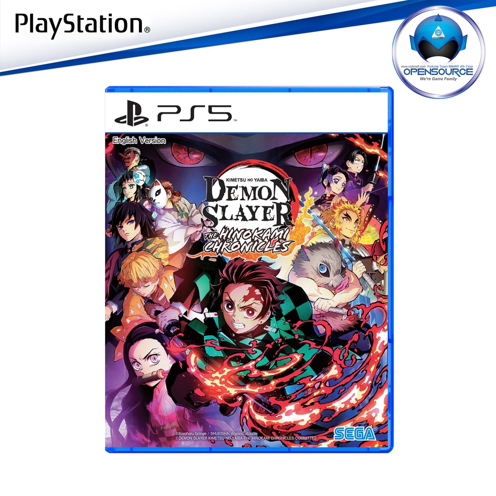 ภาพหน้าปกสินค้าPlaystation: ดาบพิฆาตอสูร Demon Slayer - Kimetsu no Yaiba- The Hinokami Chronicles (ASIA ENG/JAP) PS4 & PS5 จากร้าน opensource บน Shopee