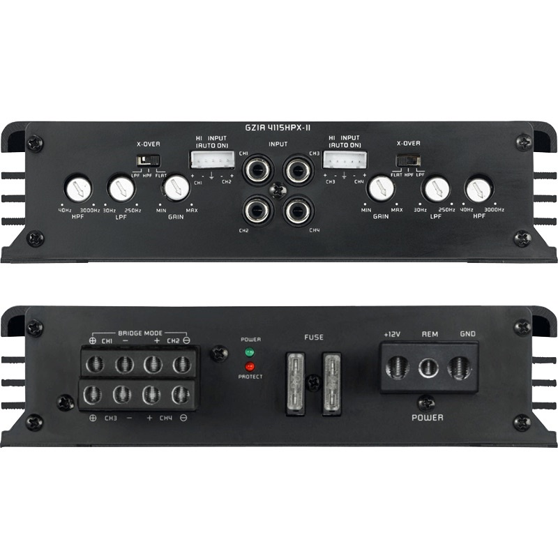 เพาเวอร์แอมป์ GROUND ZERO GZIA 4115HPX-II 4-channel high quality