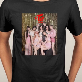 เสื้อยืดคอกลม❁◄Twice Nayeon Jeongyeon Momo Sana Jihyo Dahyun เกิร์ลกรุ๊ปเกาหลี K-POP แขนสั้น O-Neck เสื้อยืดผู้ชายแฟชั่น