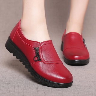สินค้า รองเท้าหนังขนาดเล็ก รองเท้าสตรีฤดูใบไม้ผลิและฤดูใบไม้ร่วง รองเท้าคนเก่า SA7307