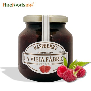 ลา เวียฮา ฟาบริกา ผลิตภัณฑ์ทาขนมปัง ราสพ์เบอรี 350 กรัม LA VIEJA FABRICA Raspberry Mermelada 350 g.