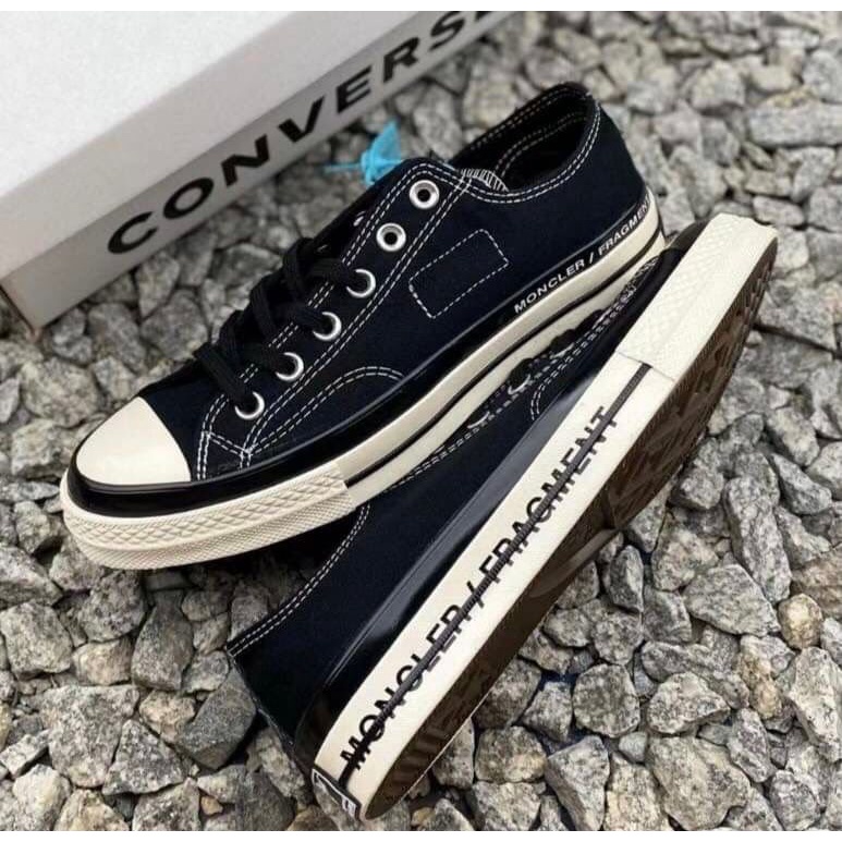 รองเท้าผ้าใบ-converse-x-moncler-fragment-chuck-70-white-black-สีดำ-แบบมาใหม่ล่าสุด-พร้อมส่ง