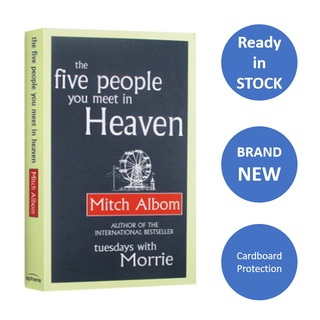 【iReading】The Five People You Meet in Heaven Mitch Albom English New York Times Bestseller Pocket Size Book