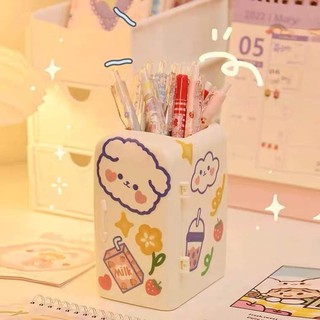 ภาพขนาดย่อของภาพหน้าปกสินค้าแถมฟรีสติ๊กเกอร์ กล่องใส่ปากกา กล่องใส่ปากกาตู้เย็น ตู้เย็นขนาดมินิ กล่องใส่เครื่องเขียน กล่องจัดระเบียบ จากร้าน emoji_shop บน Shopee ภาพที่ 1