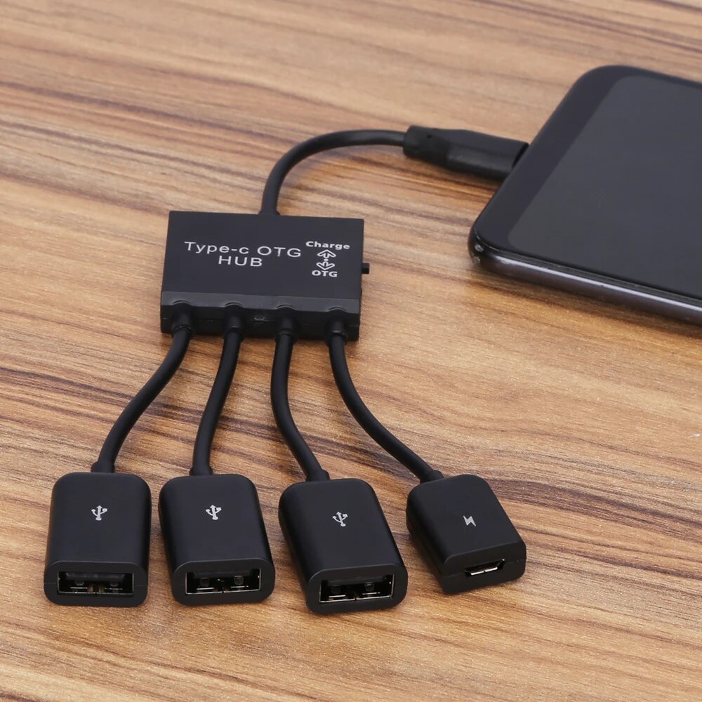 ส่งเร็ว-type-c-otg-adapter-สายแปลง-type-c-usb-otg-hub-แบบมีไฟเลี้ยง-สายอะแดปเตอร์-otg-usb-c-โทรศัพท์-แท็บเล็ต-dm-otg