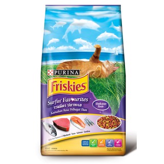 ฟริสกี้ส์ (Friskies) อาหารแมวชนิดเม็ด สำหรับแมวโต สูตรทะเลรวมมิตร 7kg