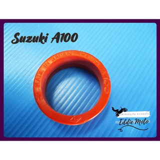 CONNECTOR MUFFLER EXHAUST​ JOINT RUBBER "RED" for SUZUKI A100​ AS100​ AC100​ // ยางคอท่อไอเสีย​ A100