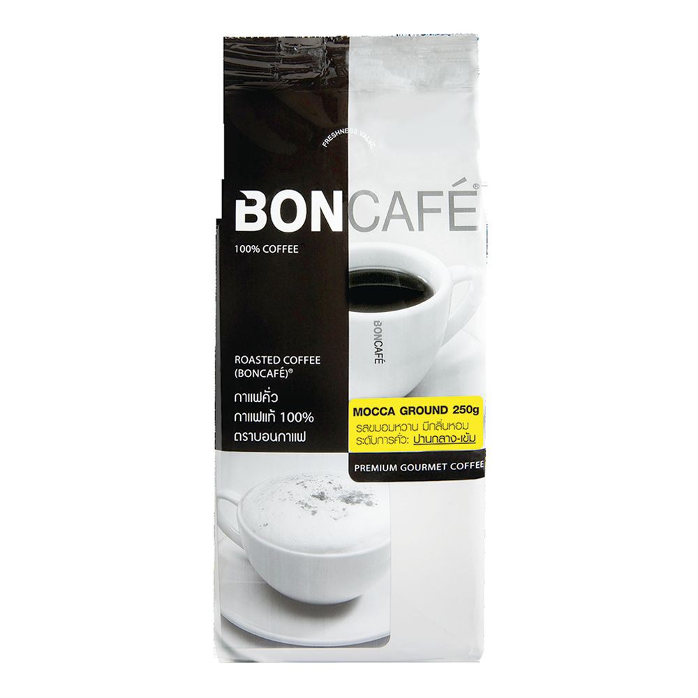 บอนกาแฟ-กาแฟคั่วบด-มอคค่า-250-กรัม-mocca-ground-coffee-250-g