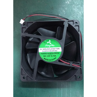 พัดลม4.5นิ้ว 24V0.75A 3000RPM ลมแรง คุณภาพเยี่ยม