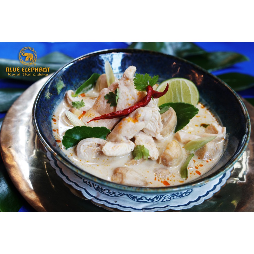 บลูเอเลเฟ่นท์-ชุดทำอาหารไทยต้มข่า-110กรัม-blue-elephant-thai-cooking-set-tom-kha-soup-110g