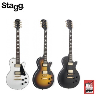 STAGG L-400 WH,SB,BK ทรง Les Paul Electric Guitar