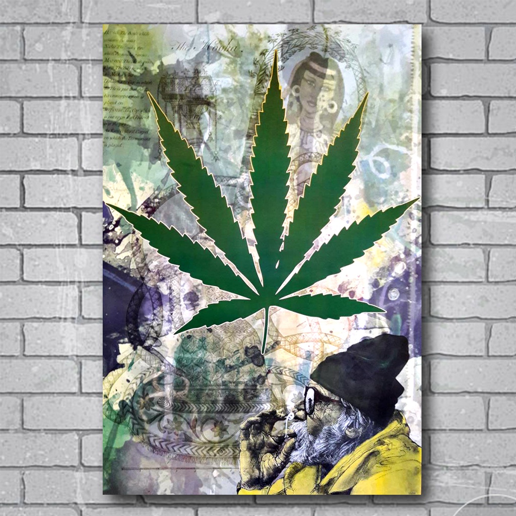 โปสเตอร์-รูปภาพ-กัญชา-cannabis-indica-ศิลปะ-คลาสสิค-สวยๆ-โปสเตอร์-ติดผนัง-poster