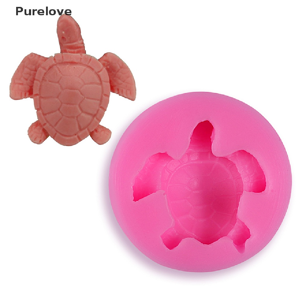 purelove-แม่พิมพ์ซิลิโคน-รูปเต่าทะเลน่ารัก-สําหรับทําเค้กเบเกอรี่