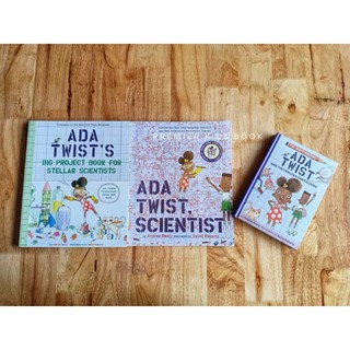 Ada Twist, Scientist set 3 books  By Andrea Beaty . Illustrations by David Robert