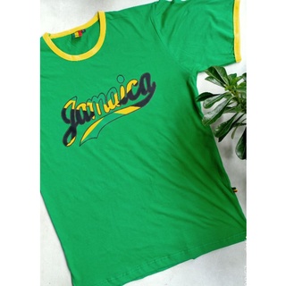 เสื้อยืด พิมพ์ลาย jamaica reggae jamaica rasta BM