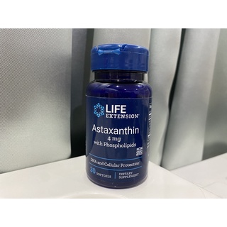 ภาพขนาดย่อของสินค้าLife Extension Astaxanthin with Phospholipids 4mg