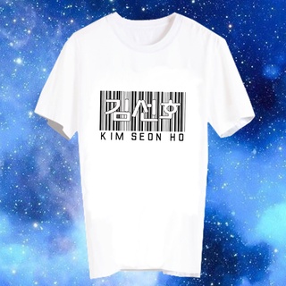 เสื้อยืดสีขาว สั่งทำ เสื้อยืด Fanmade เสื้อแฟนเมด เสื้อยืดคำพูด เสื้อแฟนคลับ FCB120 คิมซอนโฮ Kim Seon Ho