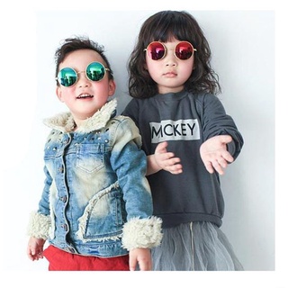 ภาพหน้าปกสินค้าแว่นตาเด็กทรงกลม แว่นตาแฟชั่นเด็ก สีสันสดใส ใส่เท่ห์ๆ น่ารัก ที่เกี่ยวข้อง
