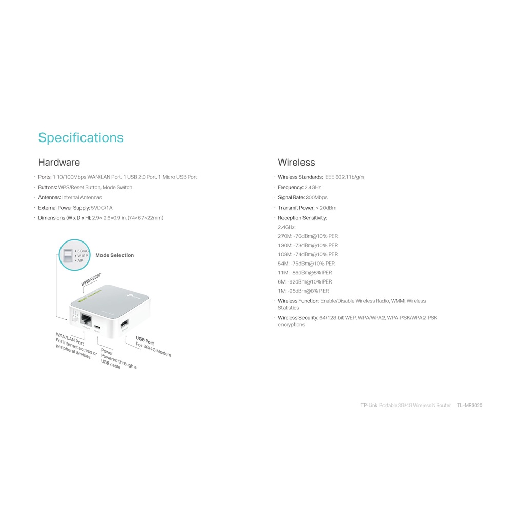 3g-router-tp-link-tl-mr3020-wireless-n150-portable-ของแท้รับประกันตลอดอายุการใช้งาน