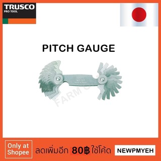 TRUSCO : 137 (229-5776) PITCH GAUGE เกจวัดเกลียว