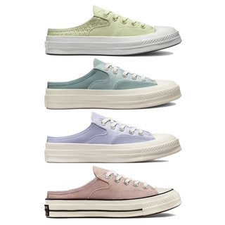 Converse รองเท้าผ้าใบ Chuck 70 Mule Crafted Jacquard Slip / Crafted Canvas Slip / Seasonal Color Slip (4สี)