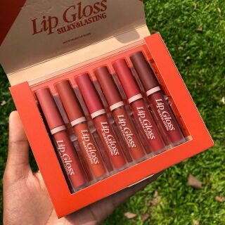 💗💛Hengfang lip gloss 🍓 ... #เนื้อแมตติดทน