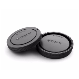 Rear Lens Cap ฝาปิดท้ายเลนส์ + Body Cap ฝาปิดบอดี้ SONY E-mount A7S A7M2 A7 A9 A7R....