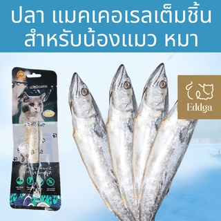 พร้อมส่ง ส่งไวจากไทย100% 🔥🔥Eddga ปลาแมคเคอเรล ต้มสุก mackerel🐟️🐟️ ขนมหมา🐶 ขนมแมว😸 ปลาต้ม ปลา แมว ปลาทะเล โปรตีนสูง