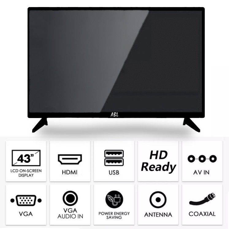 ภาพหน้าปกสินค้าABL Android11 TV 43 นิ้ว รุ่น 43ADS11 ทีวี LED/ Full HD/ Android11 รองรับ Netflix/ Youtube/ Google จากร้าน abl_officialshop บน Shopee