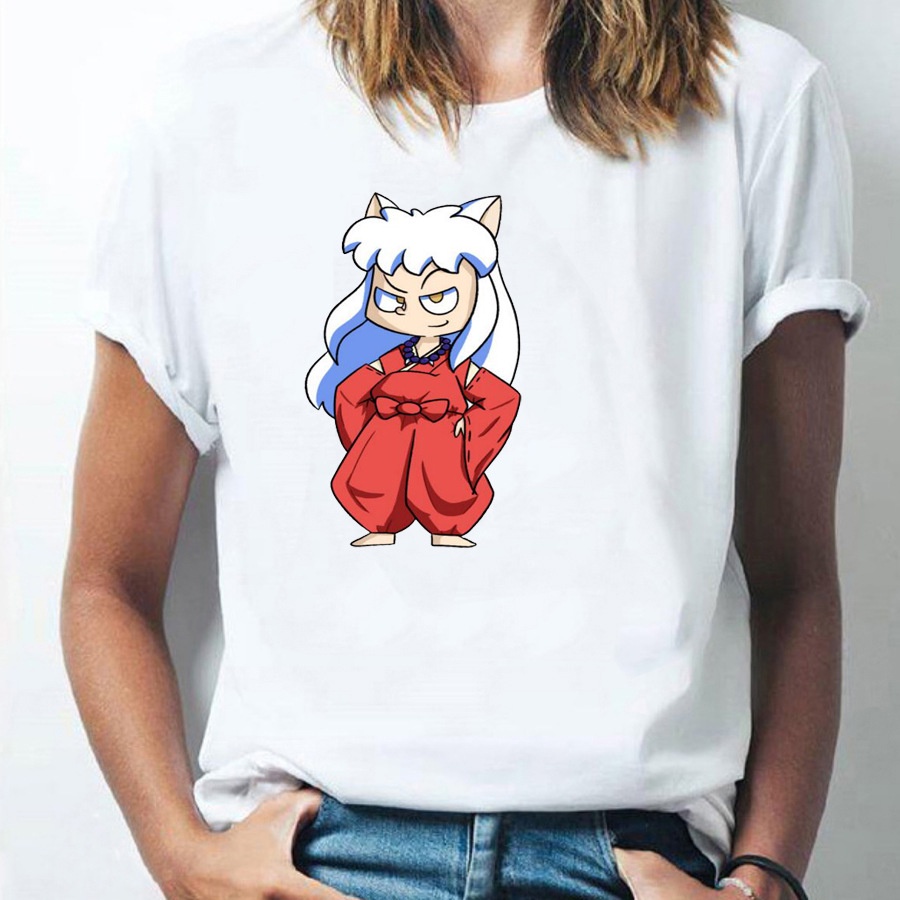 tee-anime-inuyasha-อะนิเมะยอดนิยม-t-shirt-เสื้อยืดคอกลม-unisex-s-5xl-women-clothes-tops-t-shirts-เสื้อยืดผู้หญิง