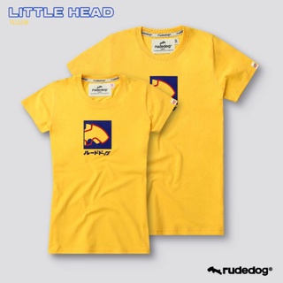 Rudedog เสื้อยืดแขนสั้นชาย/หญิง รุ่น Little Head สีเหลือง (ราคาต่อตัว)