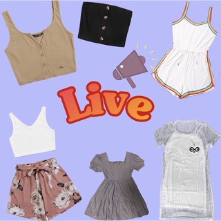 Live สด 🎉 สั่งสินค้าในไลฟ์เท่านั้น 🤩👗