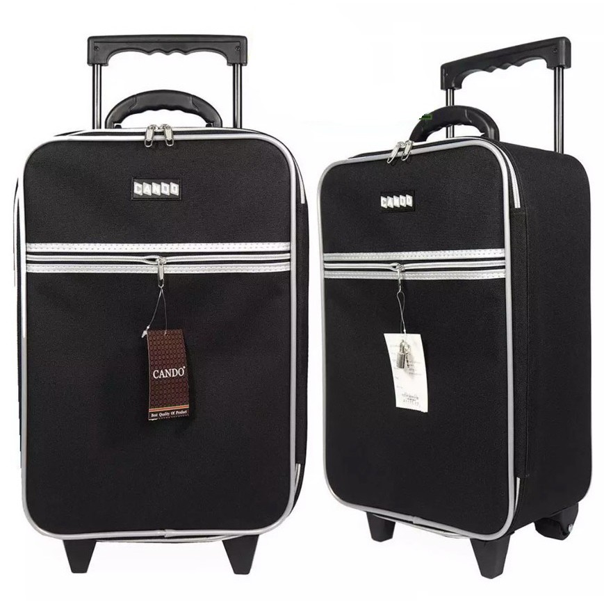 bagsmarket-กระเป๋าเดินทางล้อลาก-20-นิ้ว-แบรนด์-cando-แบบหน้าเรียบ-2-ล้อคู่ด้านหลัง-รุ่น-f1177-20-black